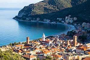 Noli i Ligurien