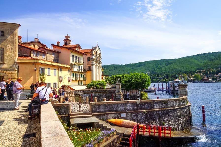 Stresa ved Lago Maggiore i Piemonte