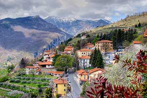 Triora i Ligurien