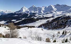 skisport i aostadalen
