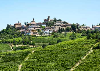 Vinmarker i Piemonte
