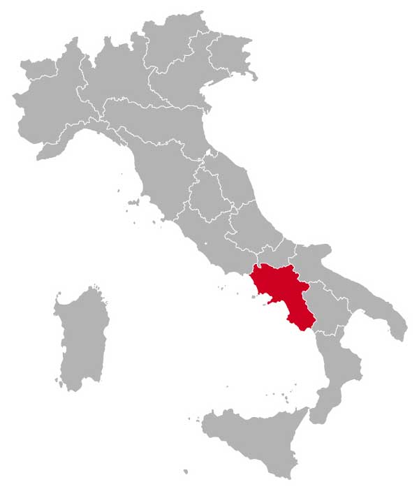 Her ligger Campania