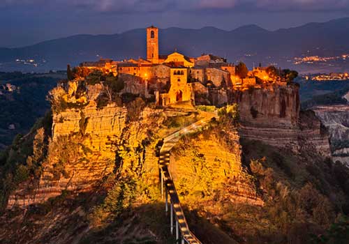 Ferie i Civita di Bagnoregio