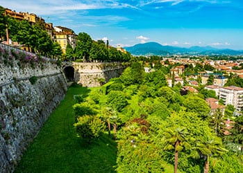 Den venetianske mur i bergamo