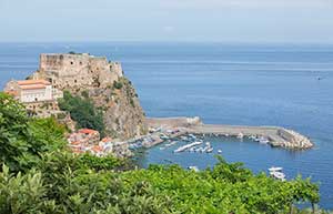Udsigt i Scilla