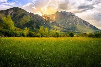 Smuk natuir i Venzone