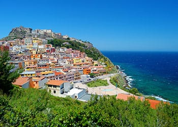 Castelsardo Sardinien