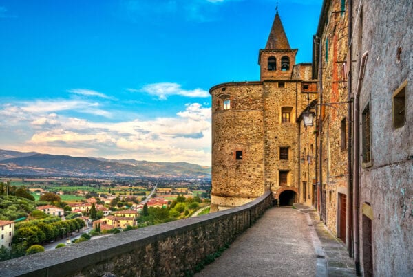 Anghiari i Toscana
