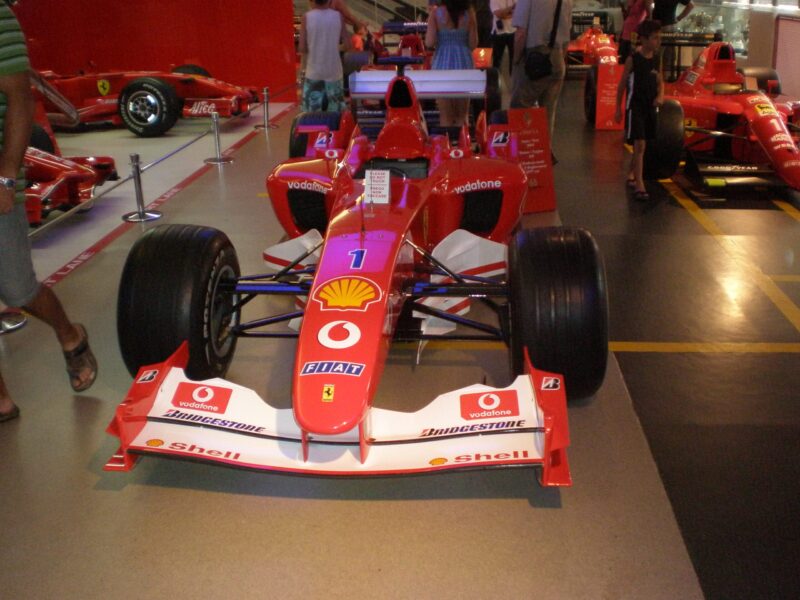 Ferrarri formal 1 racer Maranello Emilia-Romagna