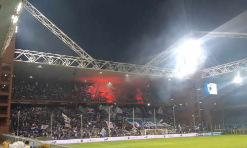 Sampdoria Stadio Luigi Ferraris fodboldrejser italien Genova