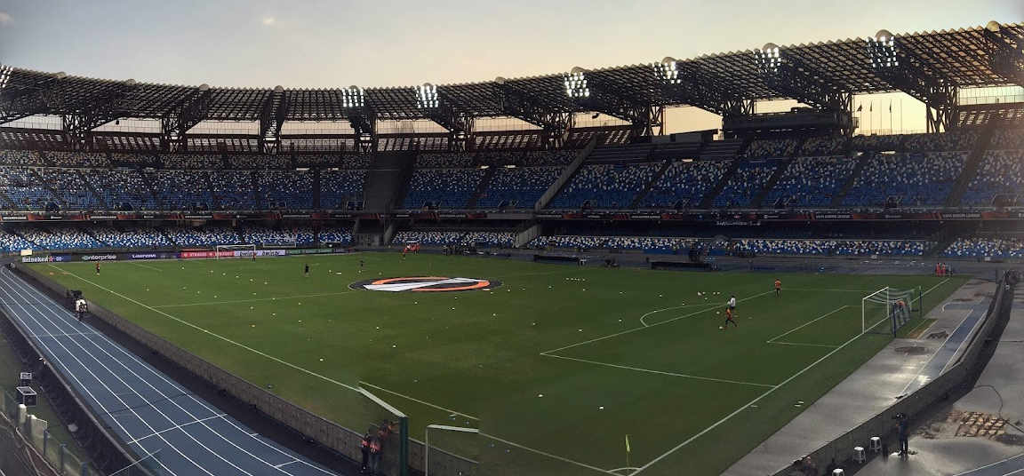 napoli fodboldrejser San Paolo Stadio Diego Armando Maradona