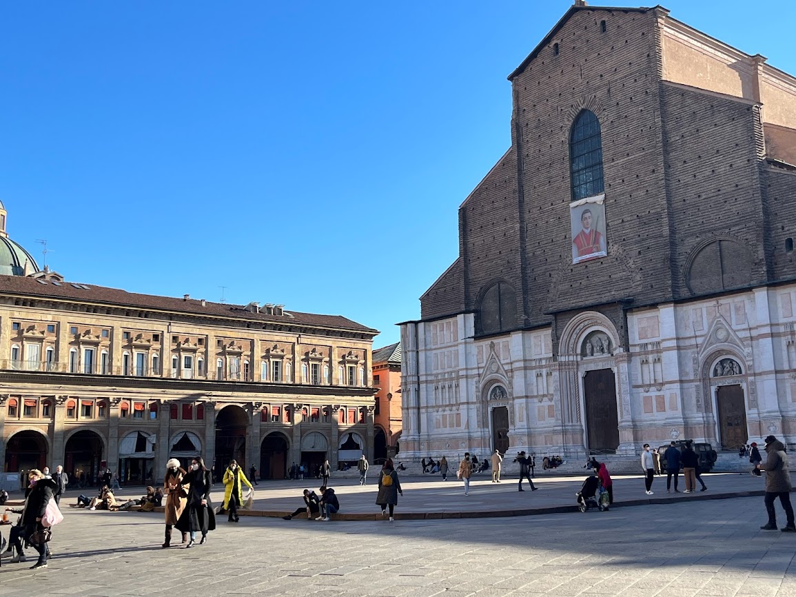 Piazza Maggiore i Bologna