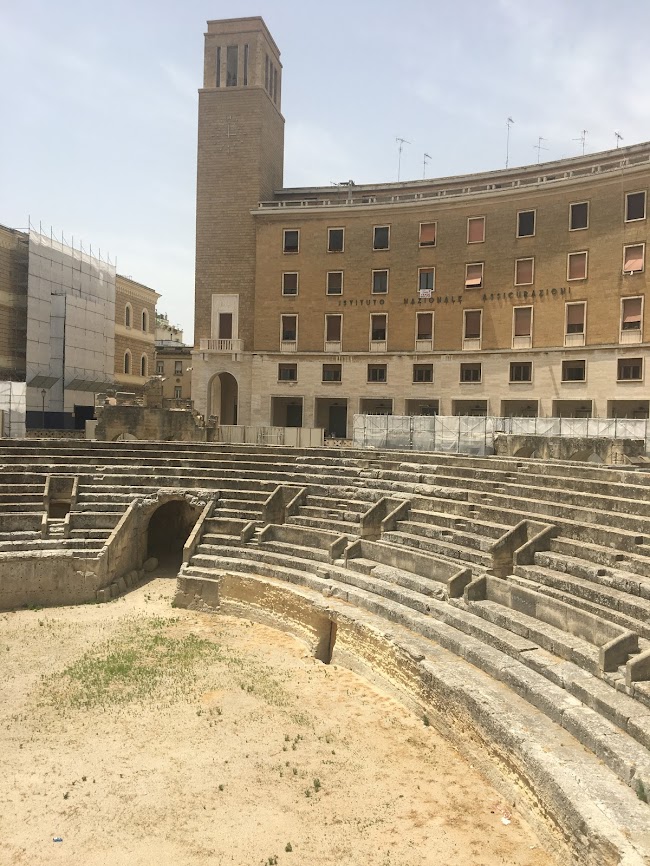 Amfiteateret i Lecce i Puglia