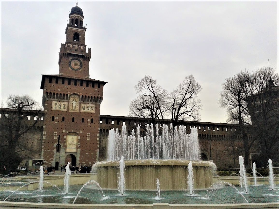 Castello Sforzesco i Milano