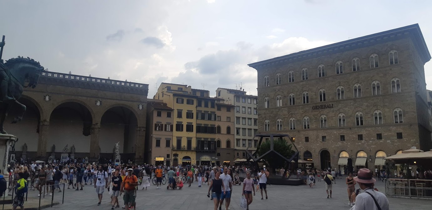 Piazza della Signoria i Firenze