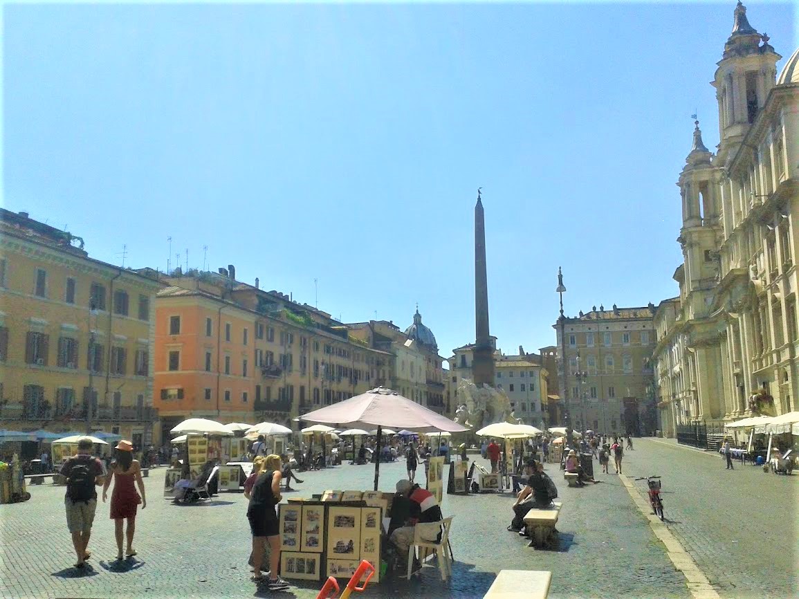 Piazza Navona i Rom