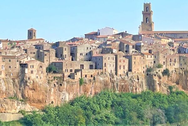Pitigliano i Toscana