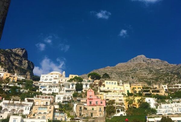 Positano på Amalfikysten