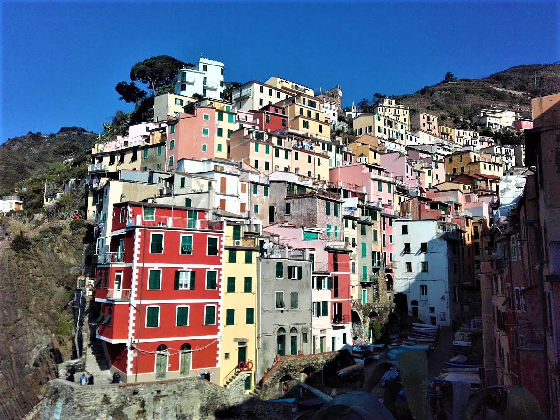 Riomaggiore ved Cinque Terre