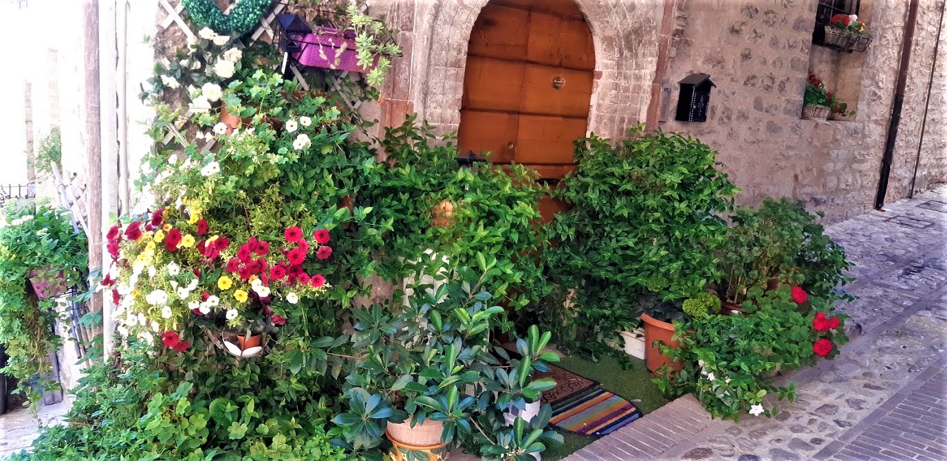 Blomsterbyen Spello