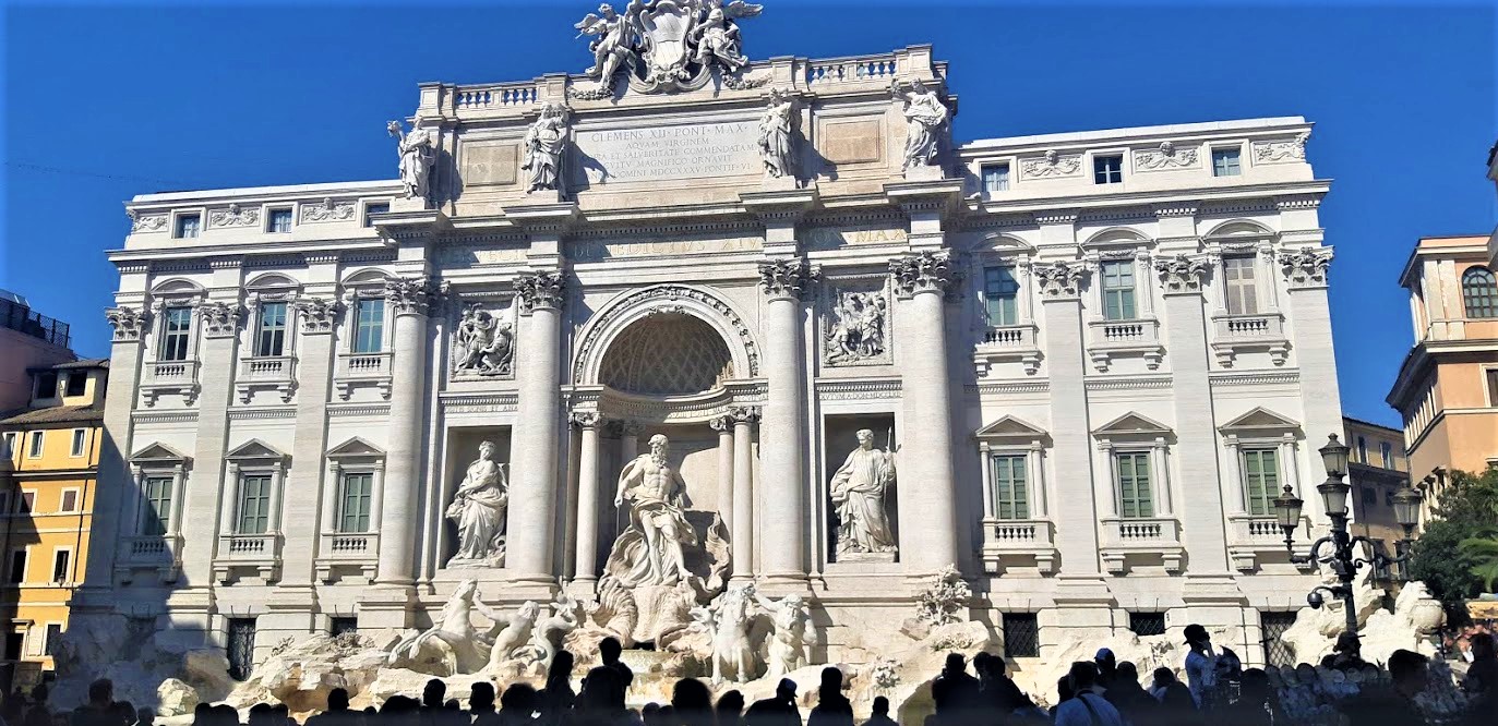 Trevi fontænen i Rom