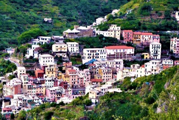 Corniglia ved Cinque Terre i Ligurien