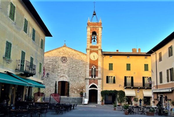 San Quirico d'Orcia i Toscana