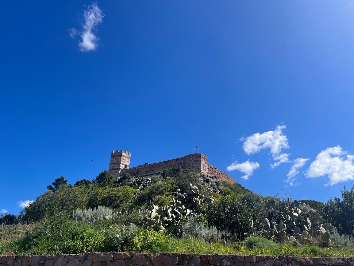 Serravalle slottet i Bosa