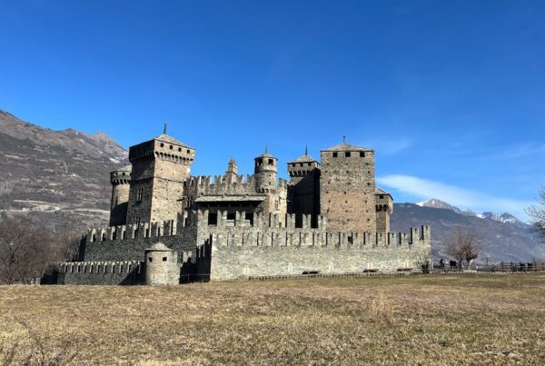 Castello di Fenis i Aostadalen