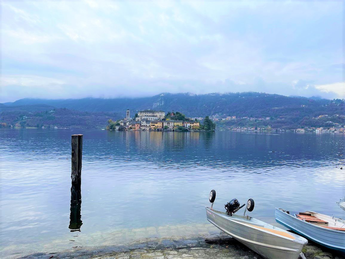 lago d'Orta i Piemonte