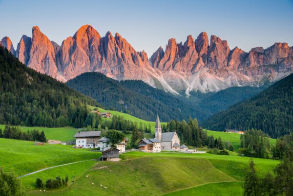 Val Gardena i Dolomitterne
