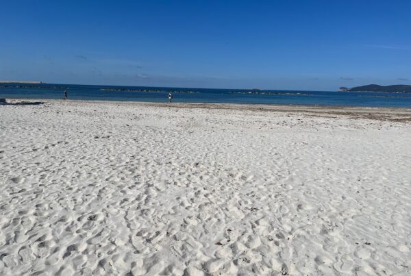 Strand på Sardinien